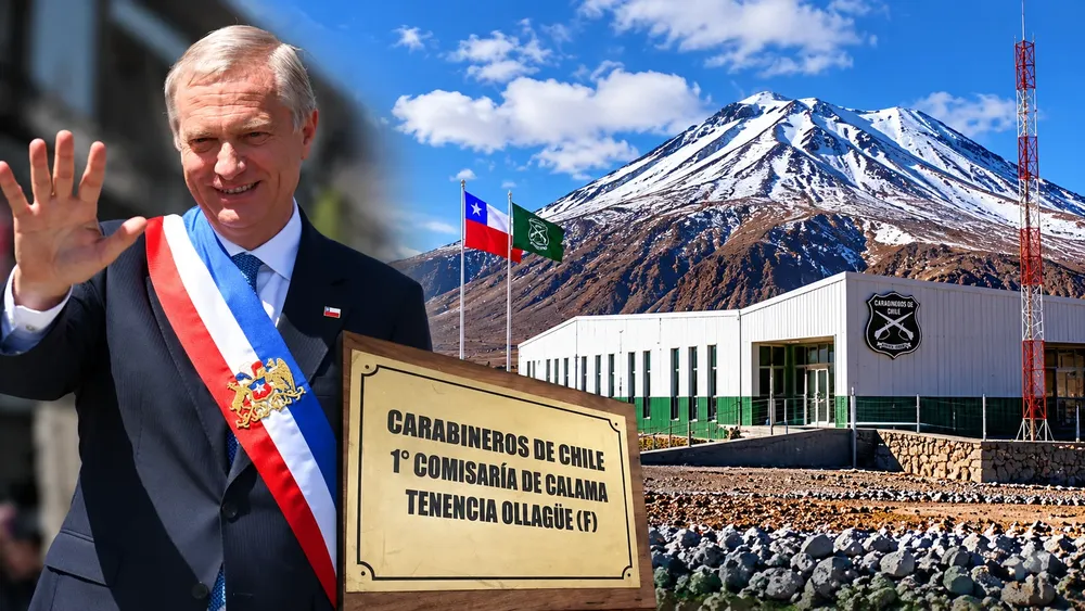 Kast inaugura Tenencia de Ollague