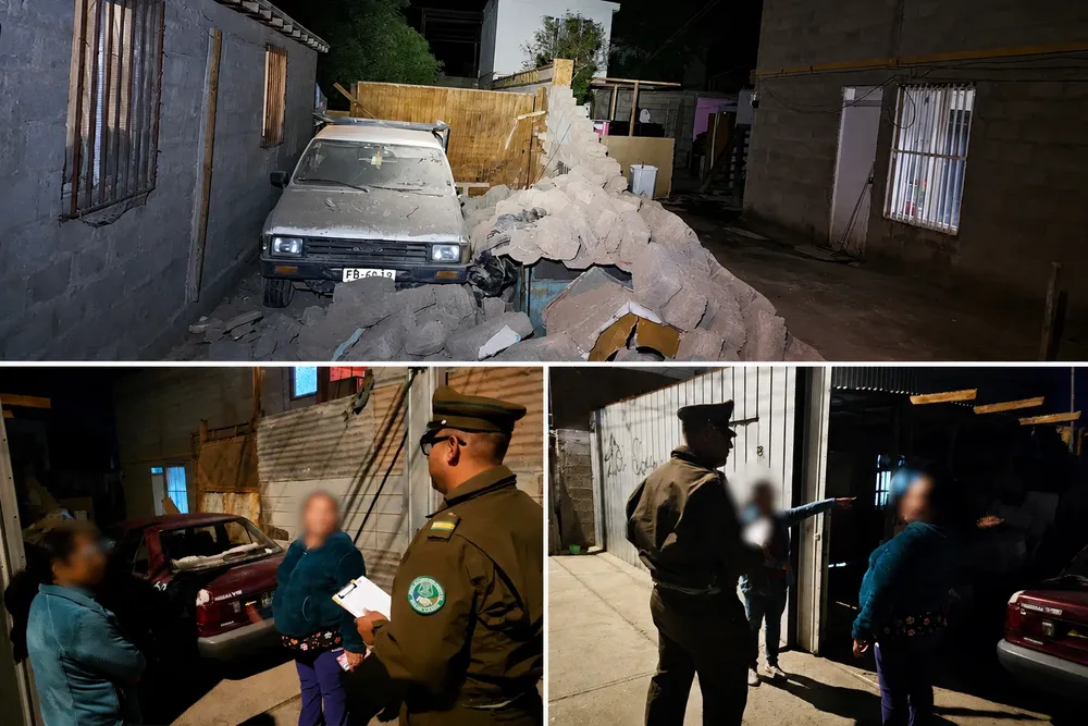 Carabineros_post sismo Calama