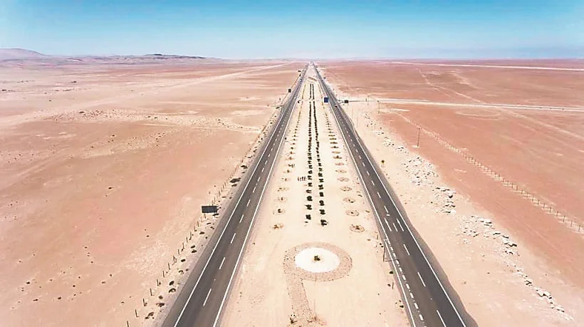 Proyección Doble vía Antofagasta - Caldera