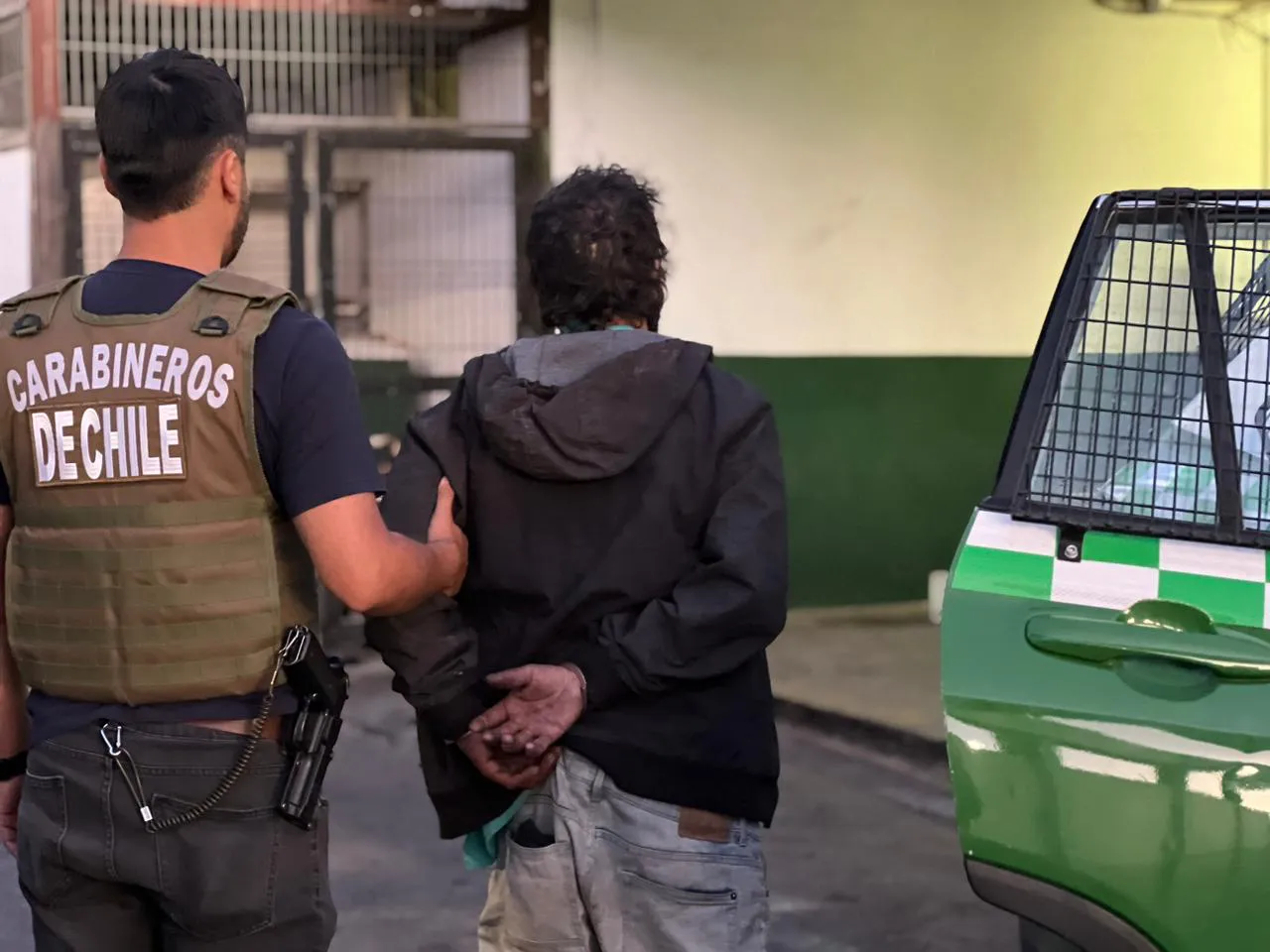 Delincuente detenido