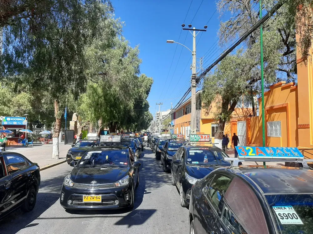 movilización colectiveros