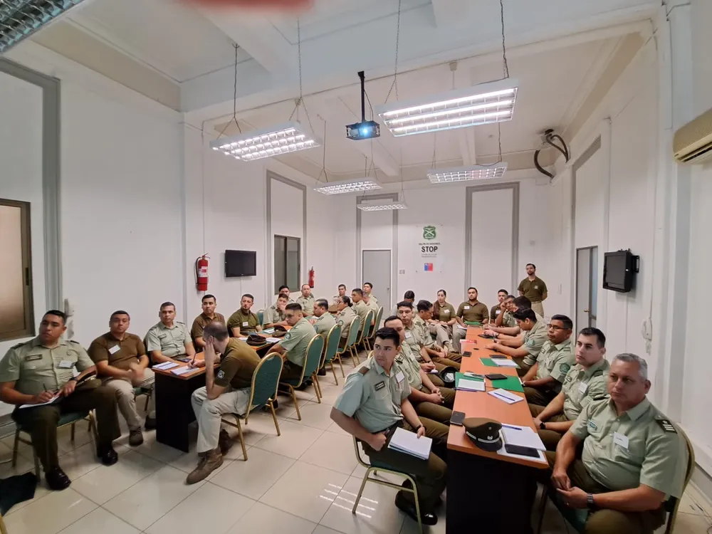 carabineros capacitación