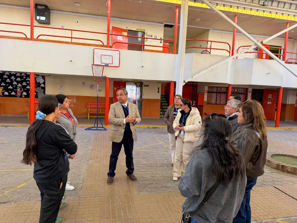 Delegado en visitas post sismo