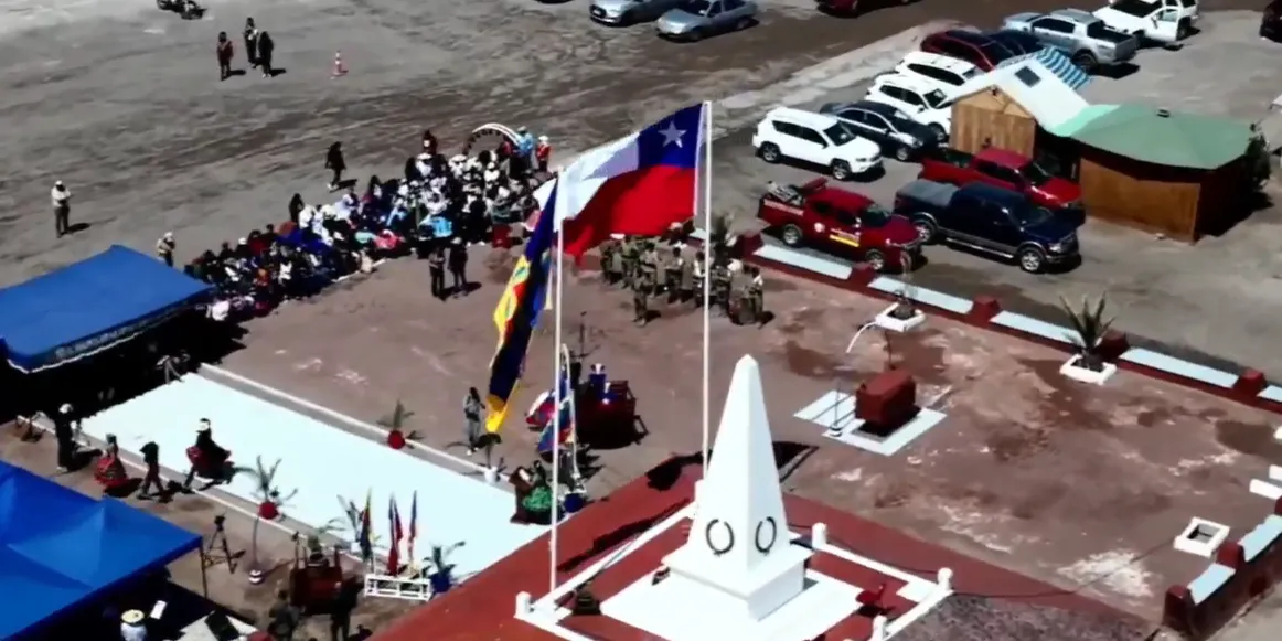 Izamiento Pabellón Nacional