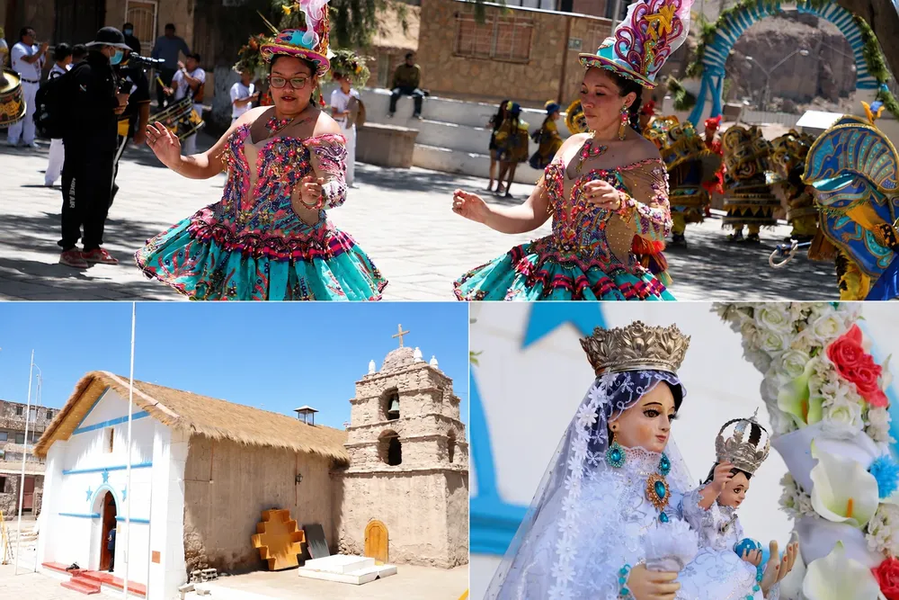 Collage Fiesta de Ayquina