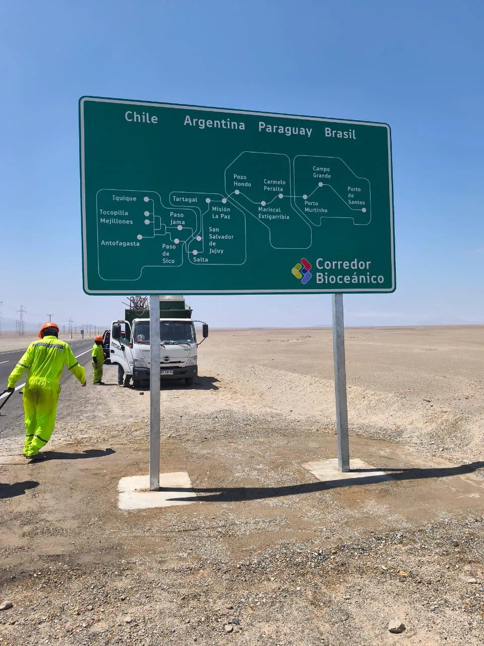 Letreros Corredor Bioceánico