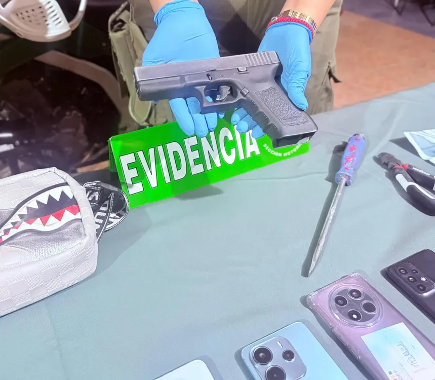Evidencia Arma