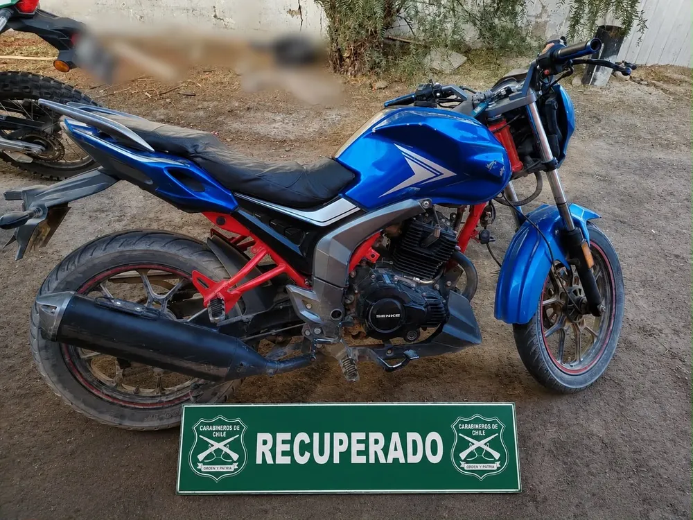 moto recuperada