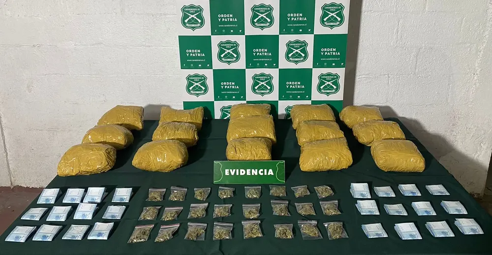 evidencia dorga Carabineros