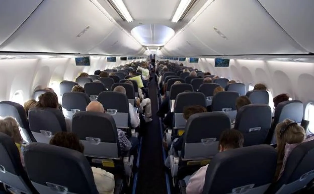 pasajeros avión