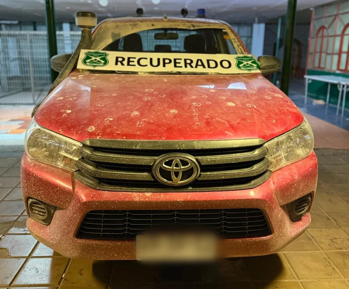 Camioneta Recuperada Calama