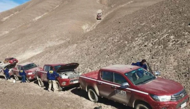 vehiculos robados desde Chile