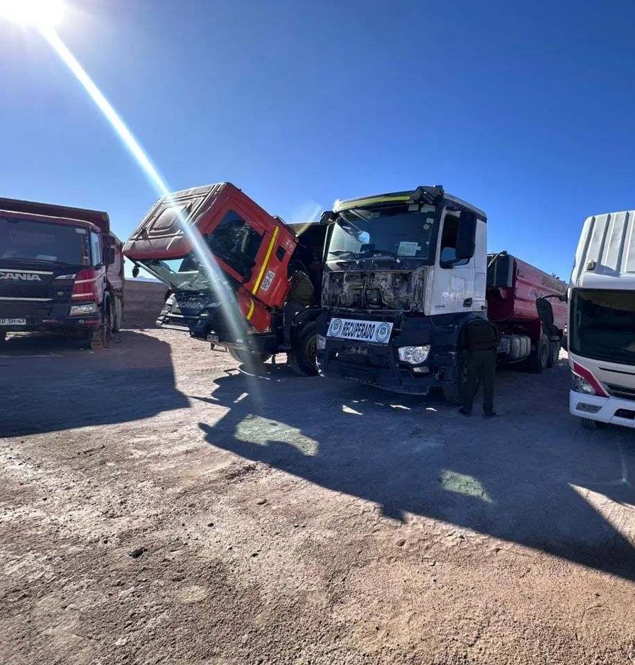 Vehiculos recuperados Calama