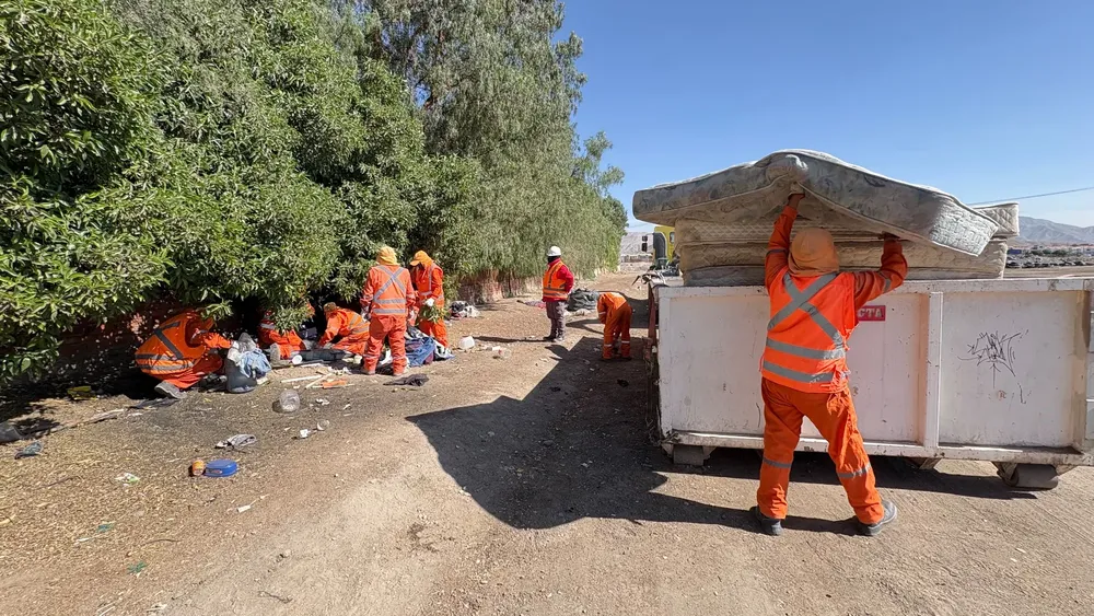 operativo retiro de basura