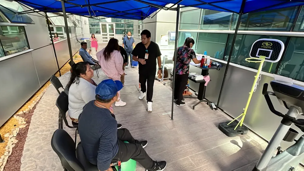patio hospital