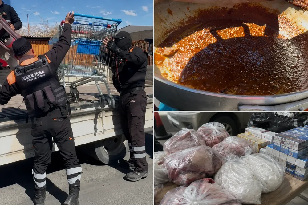 Decomiso alimentos en feria